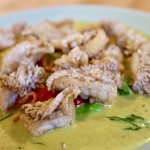 酒とタイ料理 ピッサヌローク - 甘ダイのグリーンカレー（ゲーンキャオワーンプラー）