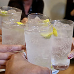 酒とタイ料理 ピッサヌローク - 最後に乾杯♪