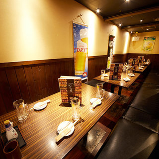 [reserved horigotatsu seats: 22 to 30 people] Great for launches and gatherings with friends!