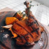 鴨コンフィーのグリル　200g