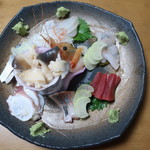 旬味創作 はしをね - 刺し盛り 2019.9月