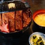 明治亭 - 国産ロース ソースかつ丼