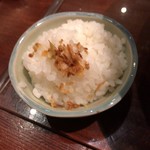 つけ麺 繁田 - 〆ご飯