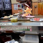 回し鮨若貴 - 店内