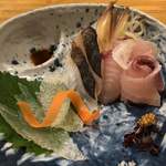 鰻はし本 - 鯉・伊達岩魚・鰻の刺身