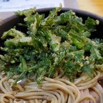 立喰いそば とんがらし - カリカリ、バラバラに