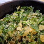 立喰いそば とんがらし - カリカリです