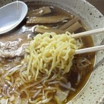 拉麺たいぢ - 麺アップ