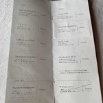 カフェ ランシュパーズ - 2019年10月再訪：メニュー☆