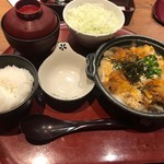 麺処・とんかつ　京いぶき - ヒレかつとじ定食