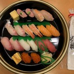 銀のさら - 料理写真:相模:2人前(18貫)