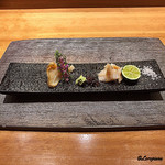 丸新 - 螺貝と梅貝の味比べ