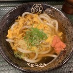 Hanamaru Udon - 明太生姜玉子あんかけ【2019.10】