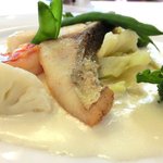 EMU - 【'12/02/18撮影】本日の新鮮な魚料理 1050円 の目鯛の白ワインソース