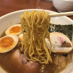 四代目麺処 ゆうじ - 麺はこんな感じ