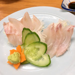 Sake Ichiban - ★タカバ刺身 ハタの一種で白身の高級魚