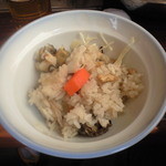 ろばた焼き　盛ちゃん - 牡蠣飯