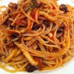 あるでん亭 - きのこトマト（大盛り）