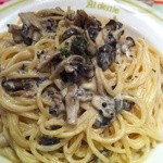 あるでん亭 - しめじクリーム（大盛り）