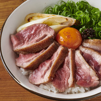 炭火鴨丼定食