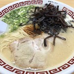 双喜紋 - 餃子定食（ラーメンにキクラゲトッピング）の
      超コッテリ