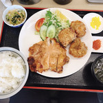 Aozora Shokudou - よくばり定食です。（2019.10 byジプシーくん）