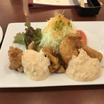 おぐら - ダブルチキン南蛮定食