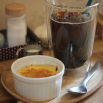 Kafedo Sensu - クレームブリュレ、アイスコーヒー