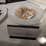 リューバンカフェ - 今週のパスタシイタケのクリームパスタ