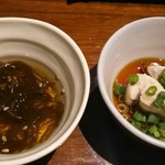 しゃぶしゃぶ はやし - お通し☆