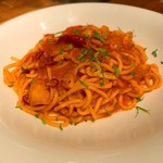 Grill & Pasta es - 豚肉と山芋のアラビアータ