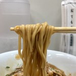 ラーメン屋 トイ・ボックス - 鶏油そばの麺（そごう横浜店「全国愛されグルメ&駅弁めぐり」）