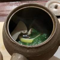お料理 佐藤 - 松茸の土瓶蒸し