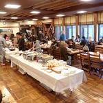 酸ヶ湯温泉旅館 - 朝食会場；本館2F食堂で和洋ブッフェ @2019/09/27