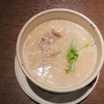 大和田酒場　情熱ホルモン - 牛骨白湯ミニラーメン 490円