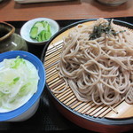 江戸家 - ざるそばを少なめで注文