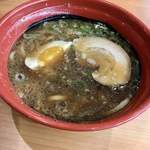 無添くら寿司 - とんこつラーメン。僕の苦手な甘みのあるスープ(>_<)