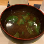 割烹 一楓 - 味噌汁