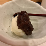 割烹 一楓 - 牛乳アイス