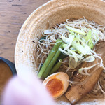 JAPANESE DINING GOEN - つけ麺の蕎麦ラーメン。