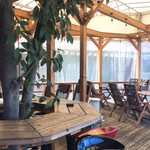 ジャパニーズダイニング ゴエン - テラス席もあります。