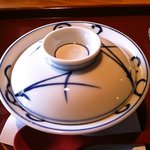 京加茂 - 蒸し　甘鯛のあわ蒸し　菊花あん