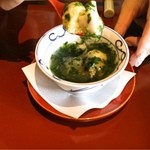 京加茂 - アワがモッチリ！
      鯛もフワフワ♬