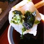 京加茂 - みる貝は、アオサと一緒に♬