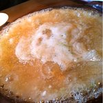 京加茂 - 鍋　ふぐの白子と利尻雲丹と大根のみぞれ鍋