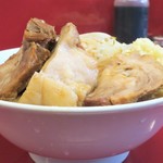 ラーメン二郎 - ラーメン小＋ニンニク多め