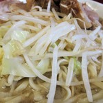 ラーメン二郎 - ヤサイ（そのまま）