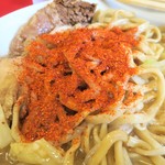 ラーメン二郎 - 一味投下～♪