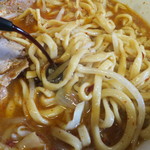 ラーメン二郎 - 赤酢投入～♪