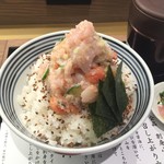 日本橋 海鮮丼 つじ半 - 2019年10月  ぜいたく丼  梅  ¥968